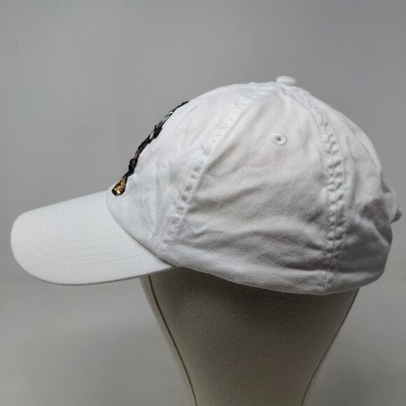 Disney Parks Men's Mickey Mouse Hat White Size Adult Strapback Shiny Official - Picture 5 of 11